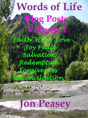 cover image of Words of Life Blog Posts Volume 1